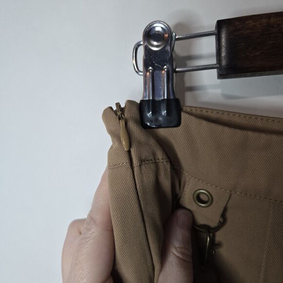 Romwe Brown Mini Kilt Grunge Medium - Picture 3 of 5